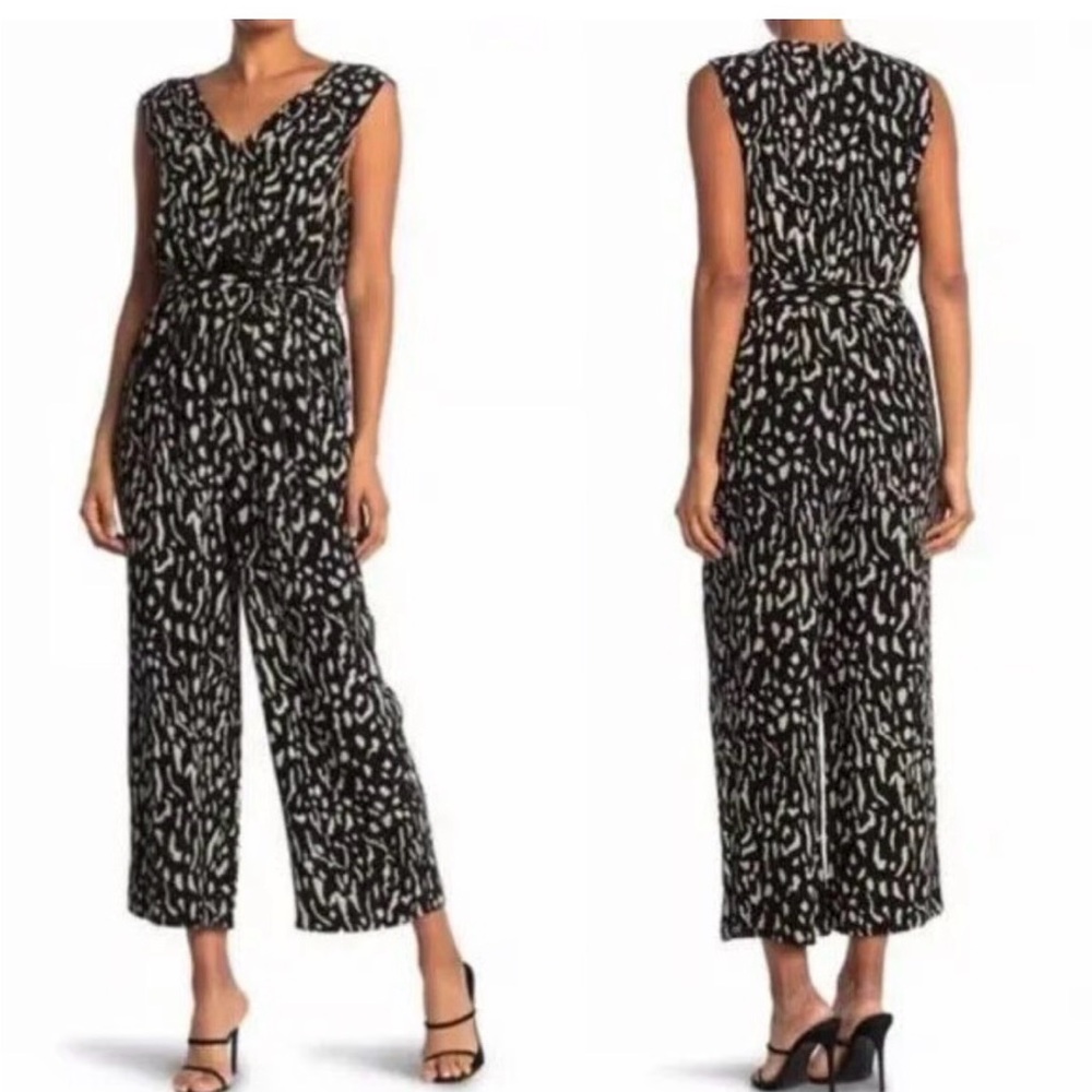 Rails Irene Jumpsuit Black & White Print S